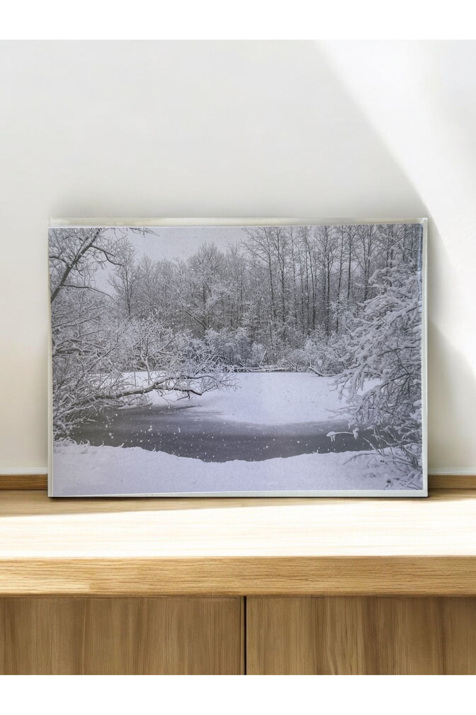 Greeting Card - Winter at Horn Pond