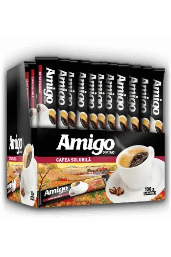 Amigo Instant Coffee - 1.8g - Cafea Solubila - SINGLE SERVE