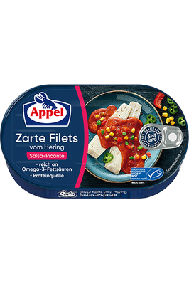Appel - HERRING FILLETS in SALSA PIKANTE Sauce - 200g