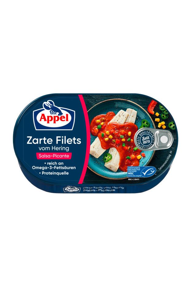 Appel - HERRING FILLETS in SALSA PIKANTE Sauce - 200g
