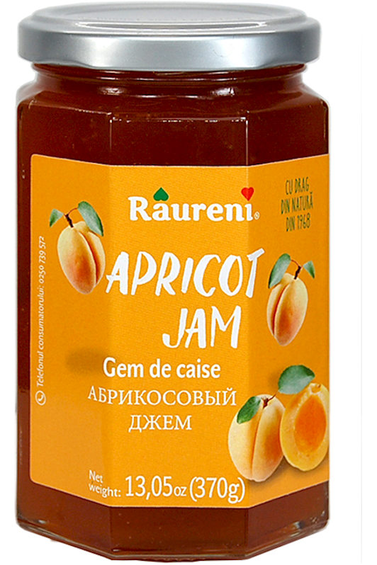 NEW! APRICOT JAM Raureni - 370g