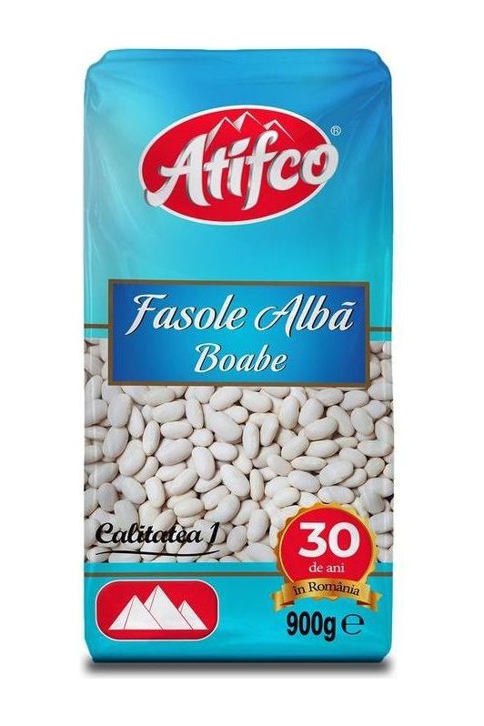 White Beans - ATIFCO - Fasole Alba Boabe - 900g