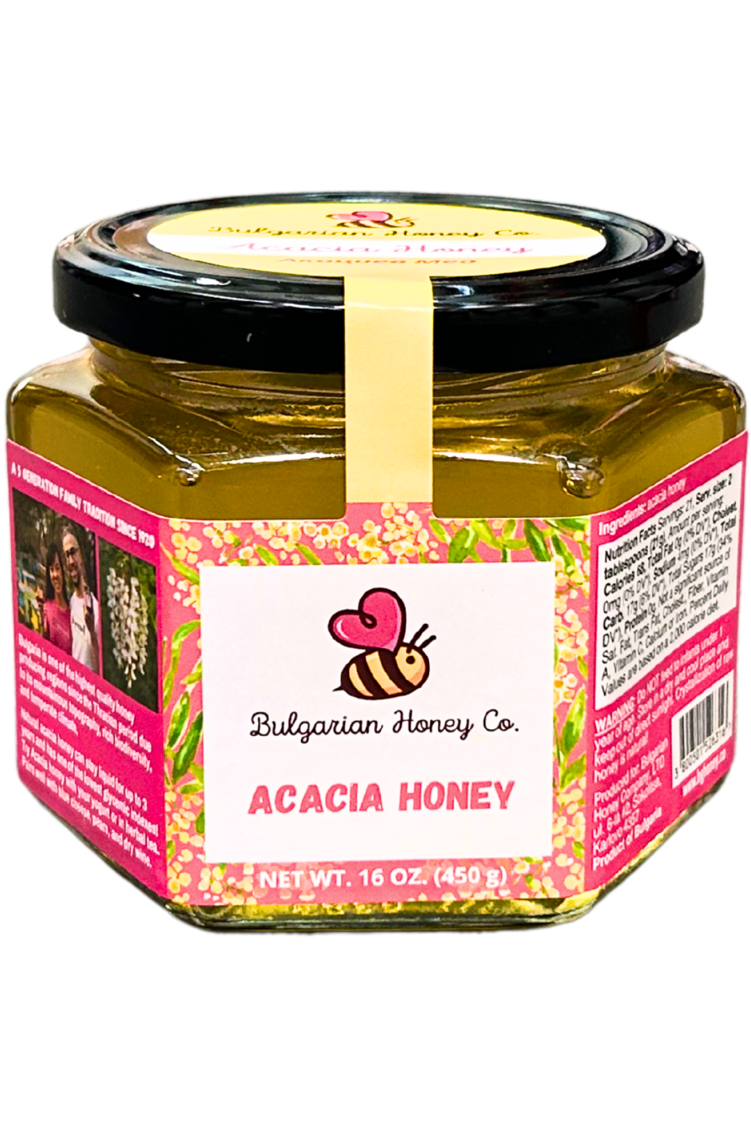 Bulgarian Honey Co. - ACACIA HONEY - 450g