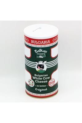 Balkan Creamery BULGARIAN WHITE COW CHEESE in Brine - 1.76lbs
