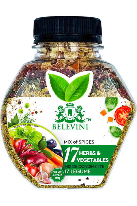 17 Herbs & Vegetables Mix of Spices - Belevini - 150g