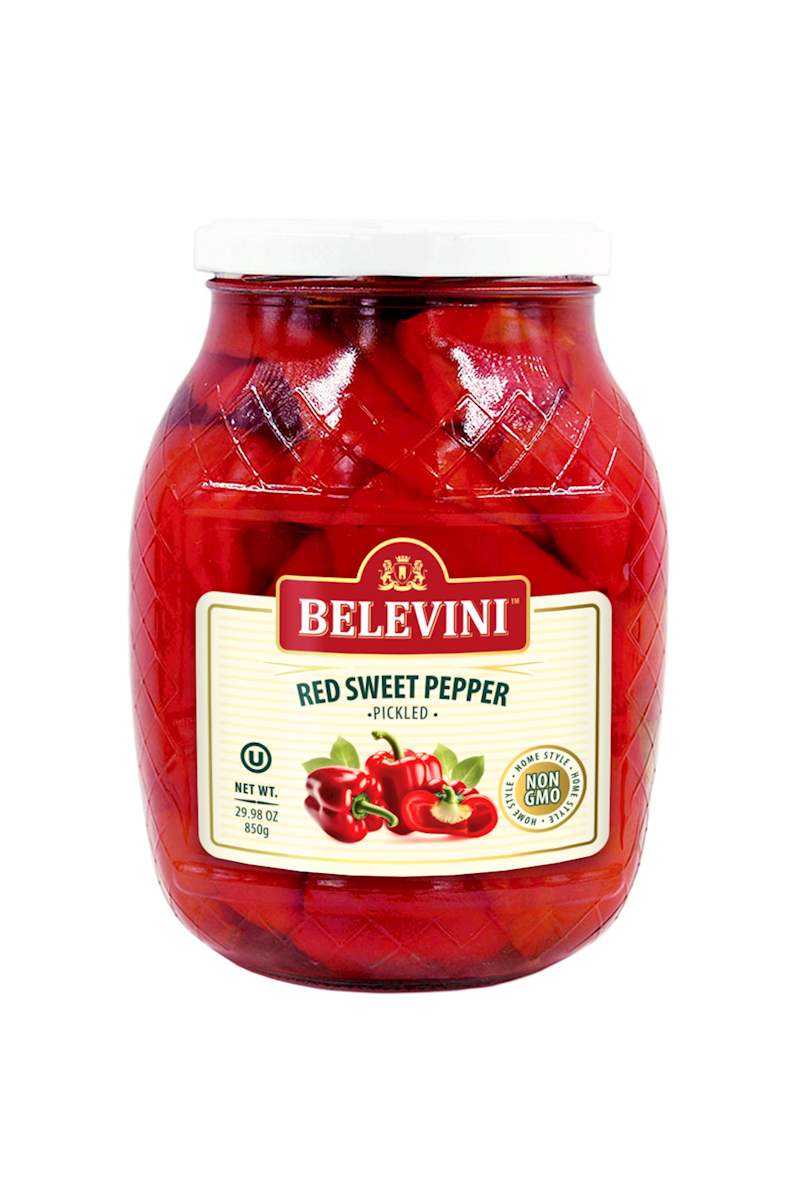 BELEVINI - Pickled RED SWEET PEPPER - 850g