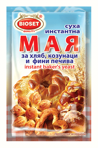 Bioset Dry YEAST - 7g - Instant Baker's Yeast