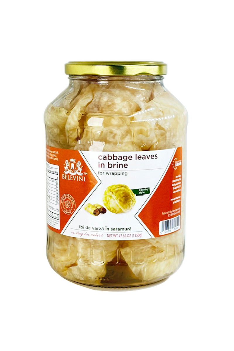 Belevini - Pickled (Sour) Cabbage Leaves - 1350g