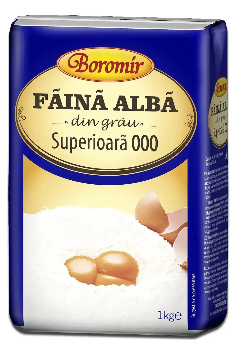 BOROMIR Superior White Wheat Flour - Faina Alba din grau superioara - 1kg
