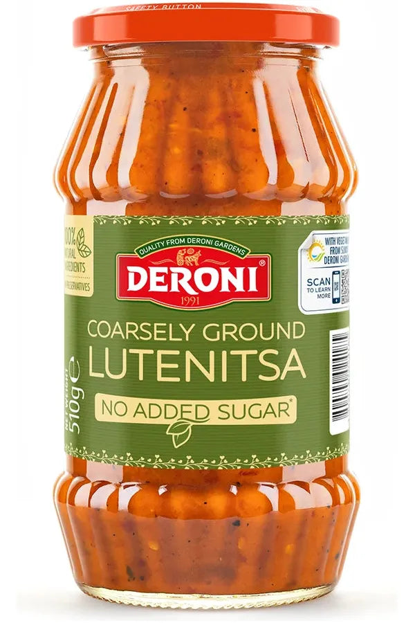 Deroni COARSLEY GROUND Lutenitsa - NO SUGAR ADDED - 510g