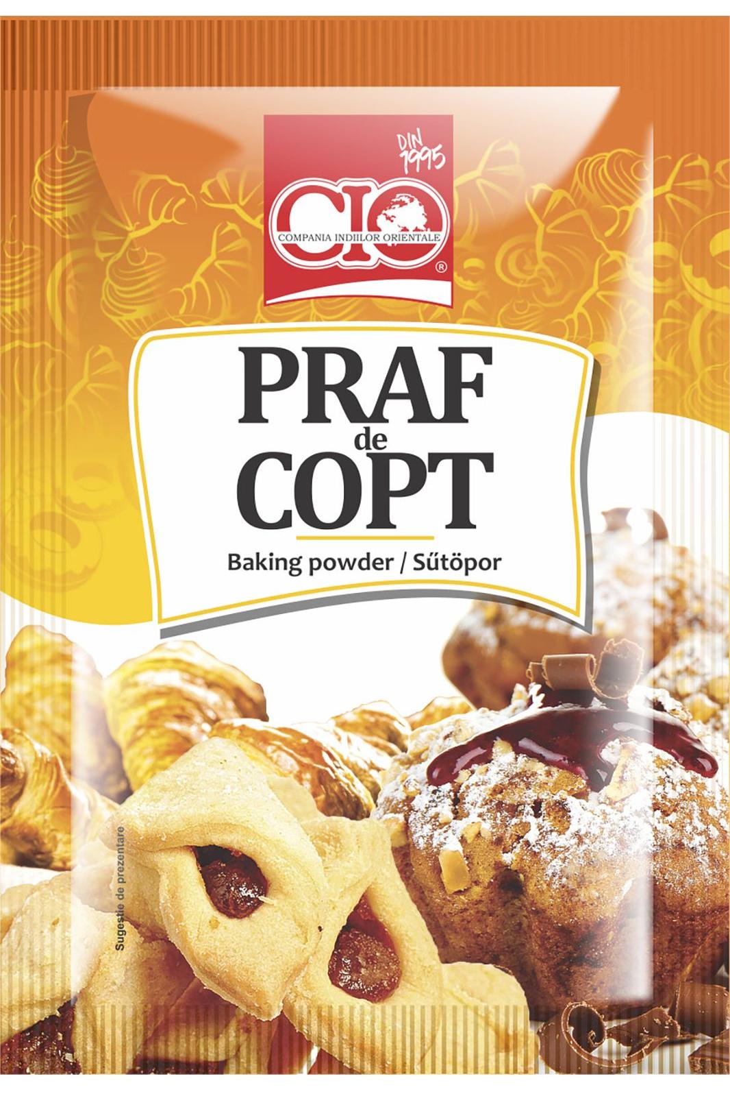 CIO - BAKING POWDER - Praf de Copt - 10g