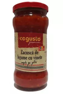 Zacusca de Legume cu Vinete - CEGUSTO - Romanian Veggie Relish
