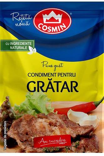 COSMIN - Seasoning for GRILLING - Condiment Pentru GRATAR