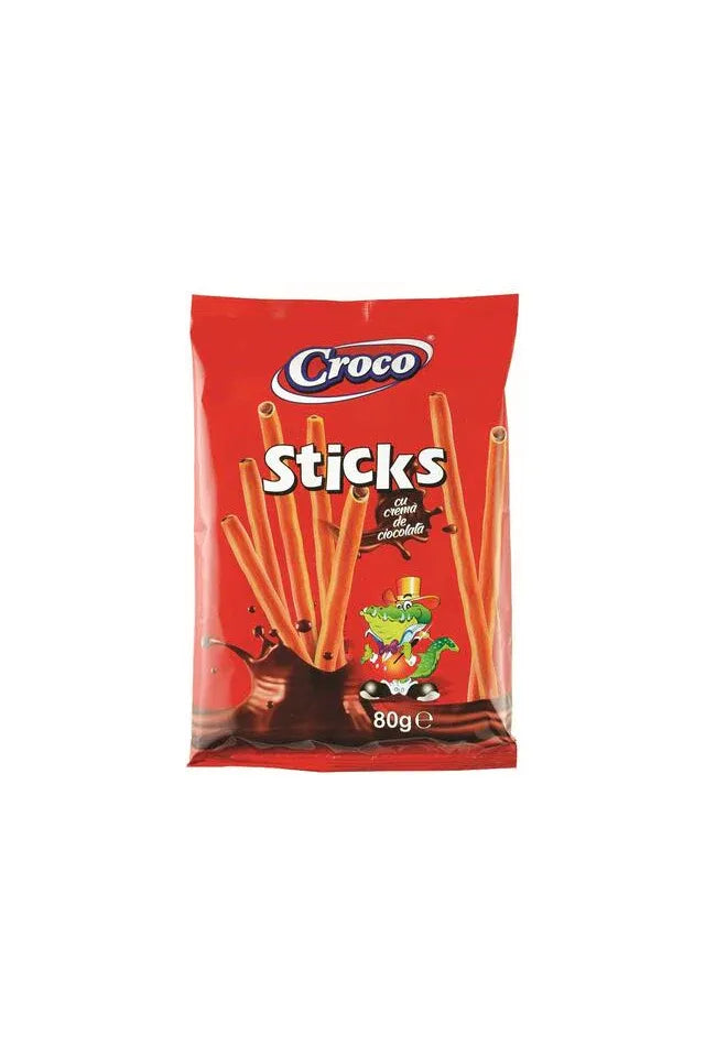 CROCO Sticks with Chocolate Cream - 80g