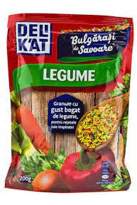 Delikat Legume - Vegetable Pellets Seasoning - 200g - Granule cu gust boat de legume