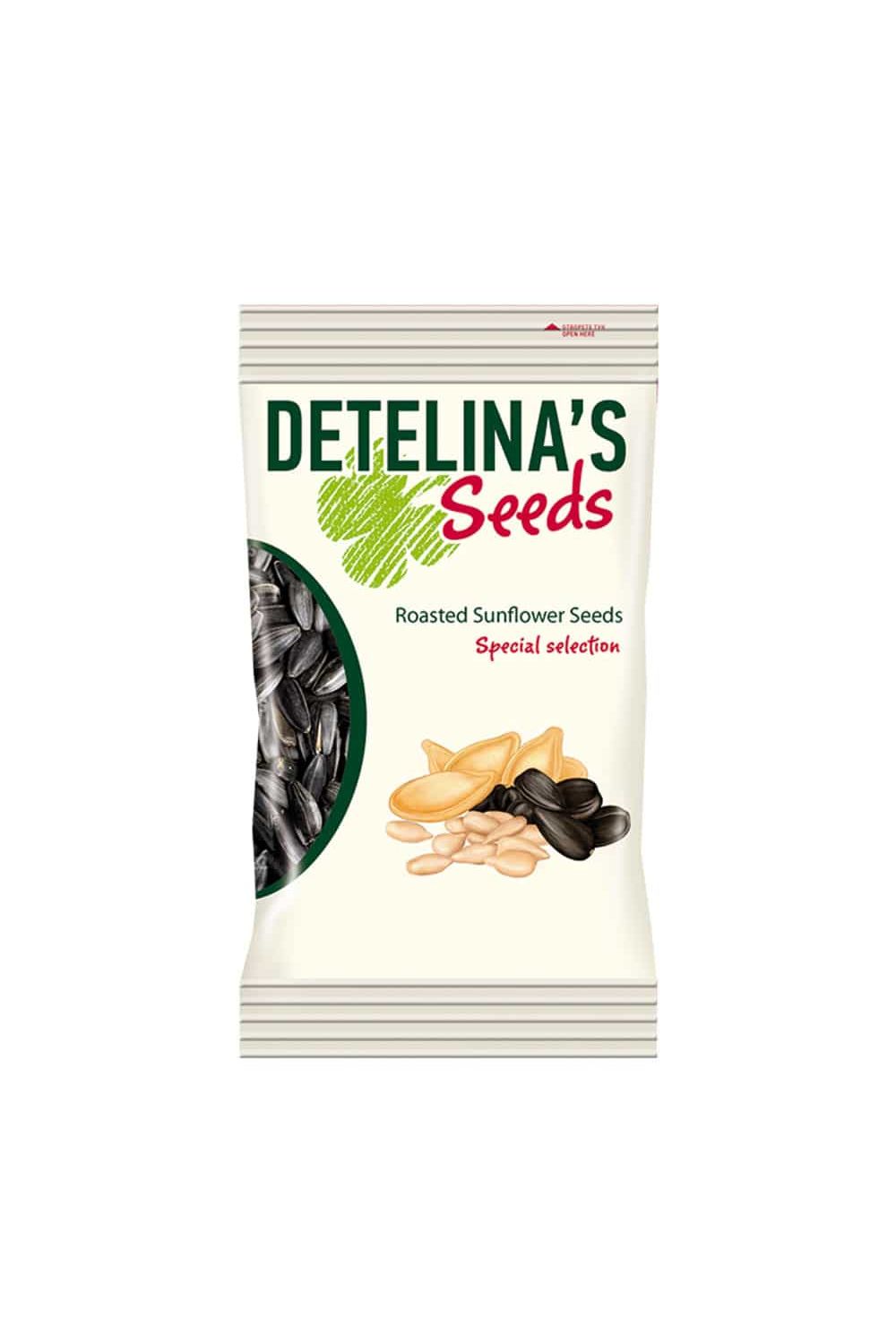 Roasted Sunflower Seeds "Detelina" - NO SALT - 150g