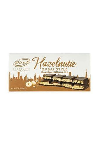 BIND - DUBAI Style Chocolate - HAZELNUT & KUNAFAH - 200g