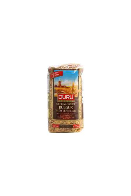DURU - Medium Coarse BULGUR with Vermicelli - 1kg