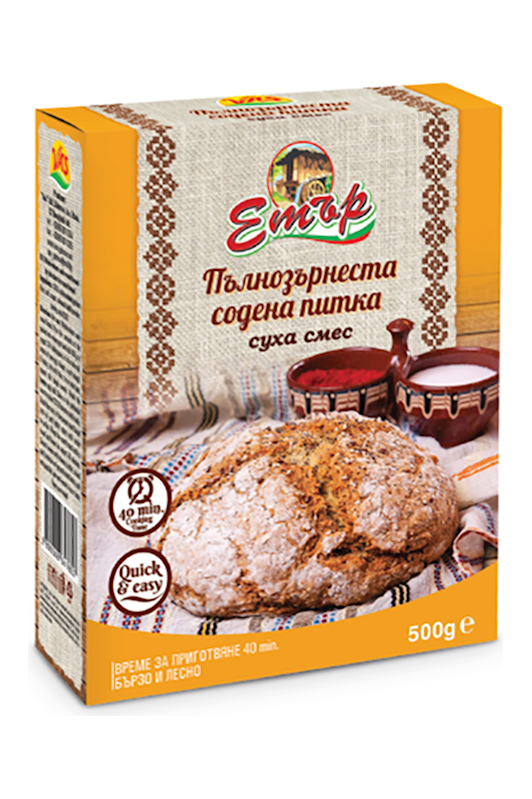 ETAR Dry Mix for Whole Wheat Homemade Bread 500g