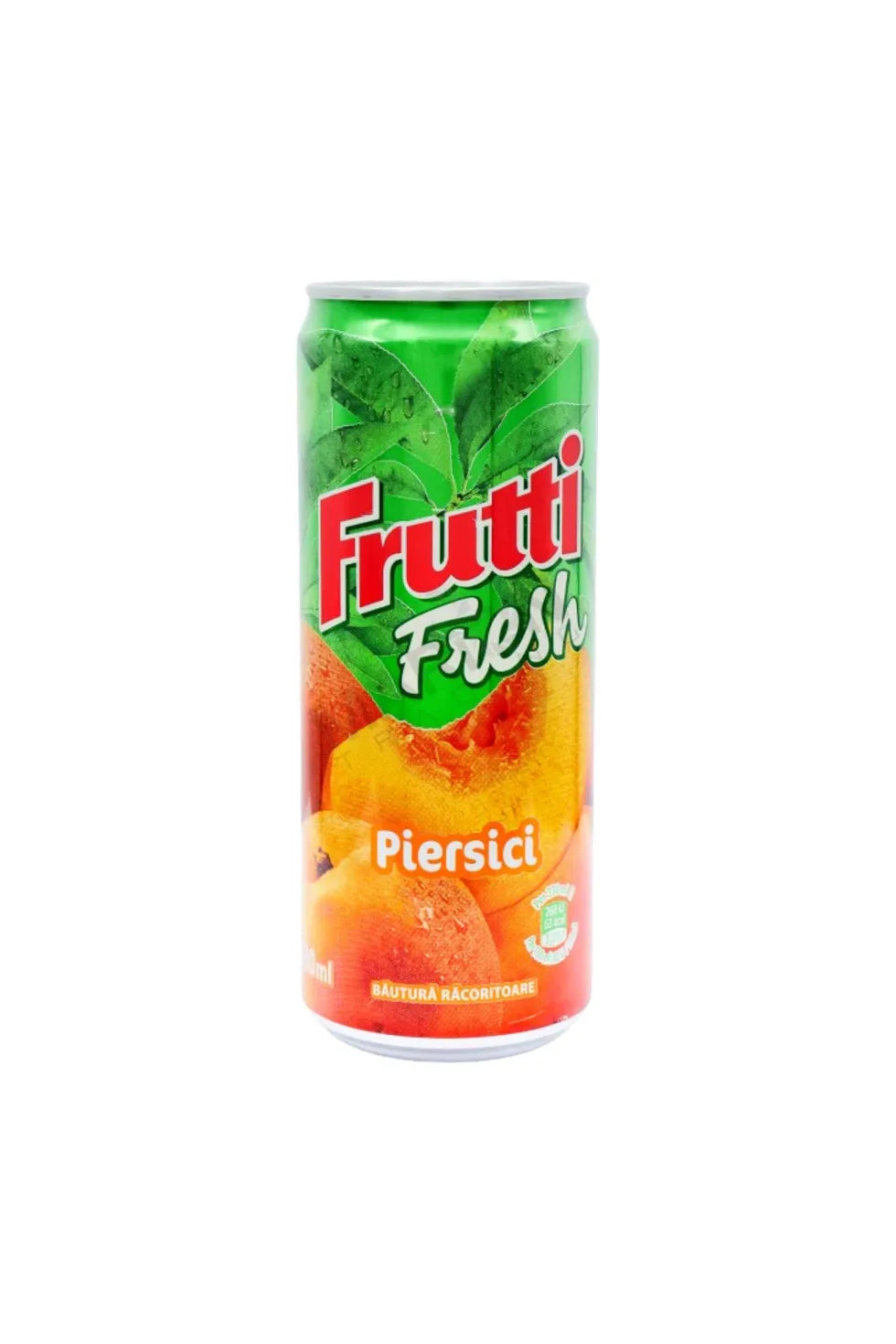 Frutti Fresh - European Soda Drinks - PEACH - 330ml Can