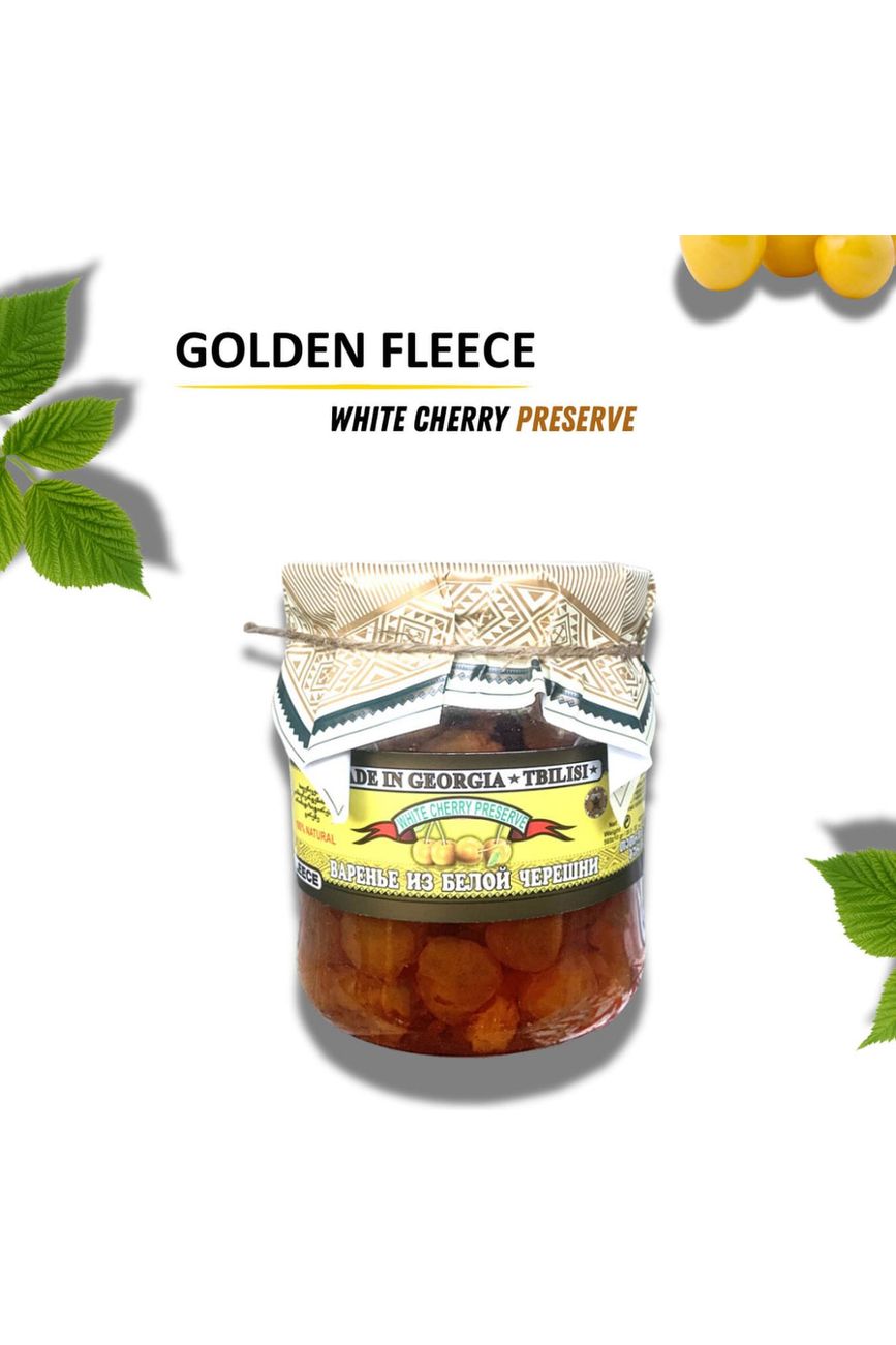 Golden Fleece - WHITE CHERRY PRESERVES - 576g
