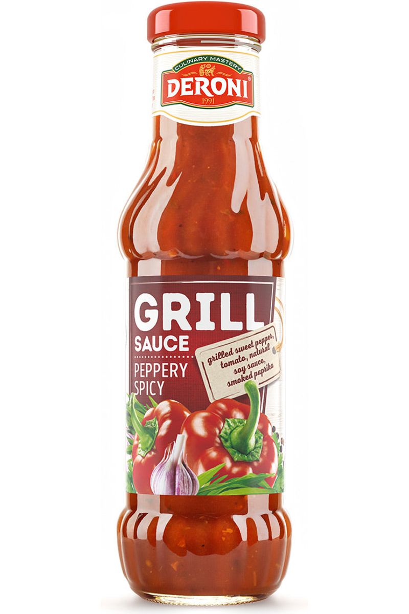 NEW! GRILL SAUCE - DERONI - Peppery & Spicy