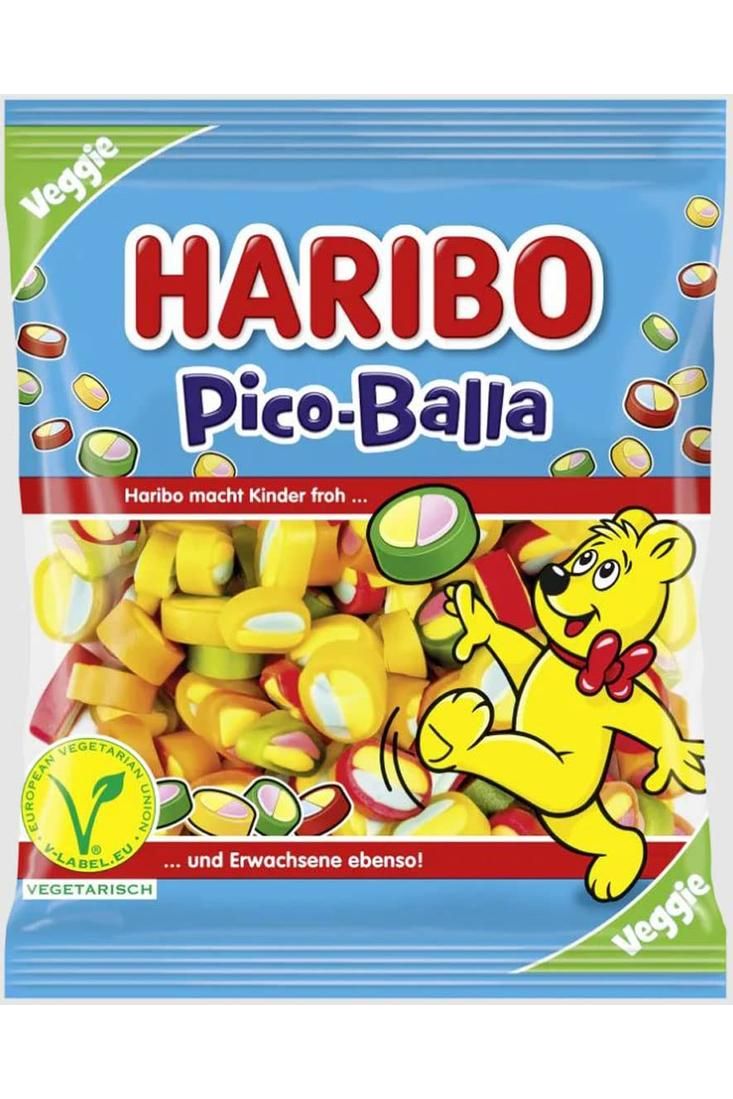 HARIBO - PICO BALLA Vegetarian Gummies - 85G or 160G
