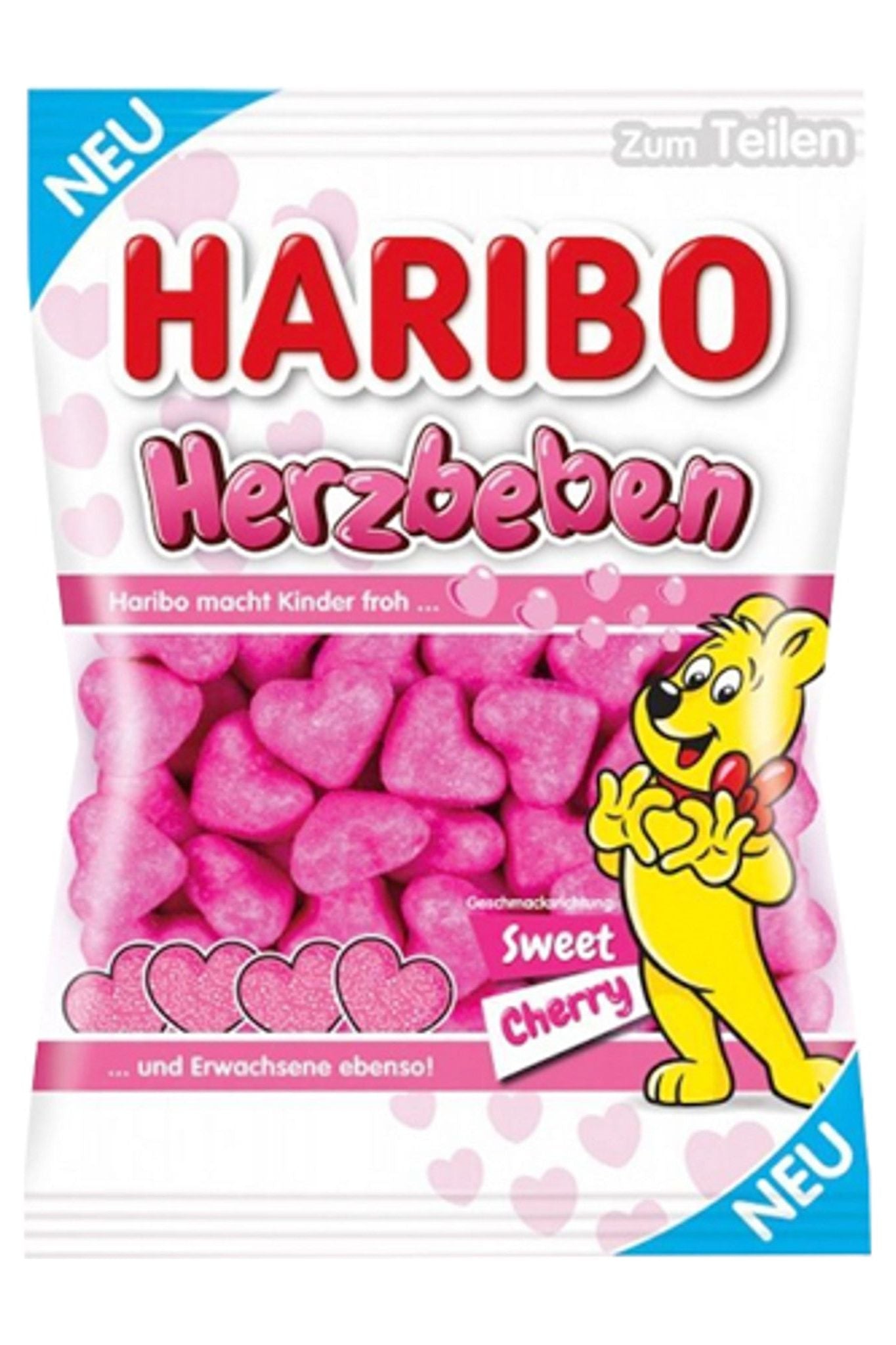 HARIBO - Herzbeben - HEARTQUAKE Gummies - 160g