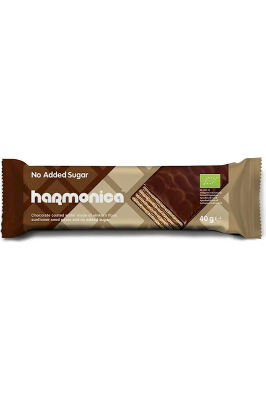 Organic NO SUGAR ADDED Wafer HARMONICA - Chocolate Coated