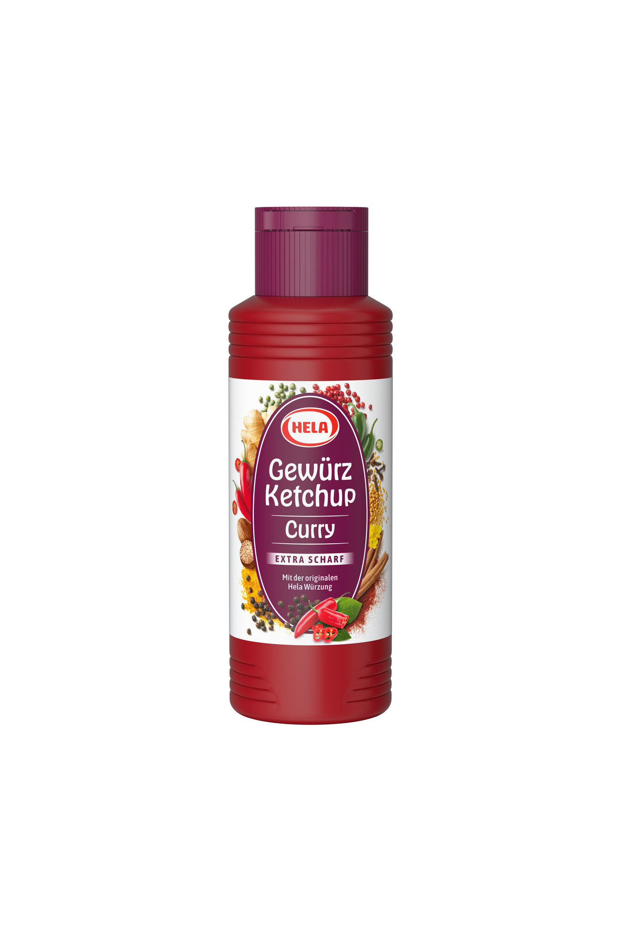 HELA Spice Ketchup - CURRY EXTRA Hot - Extra SCHARF - 300ml