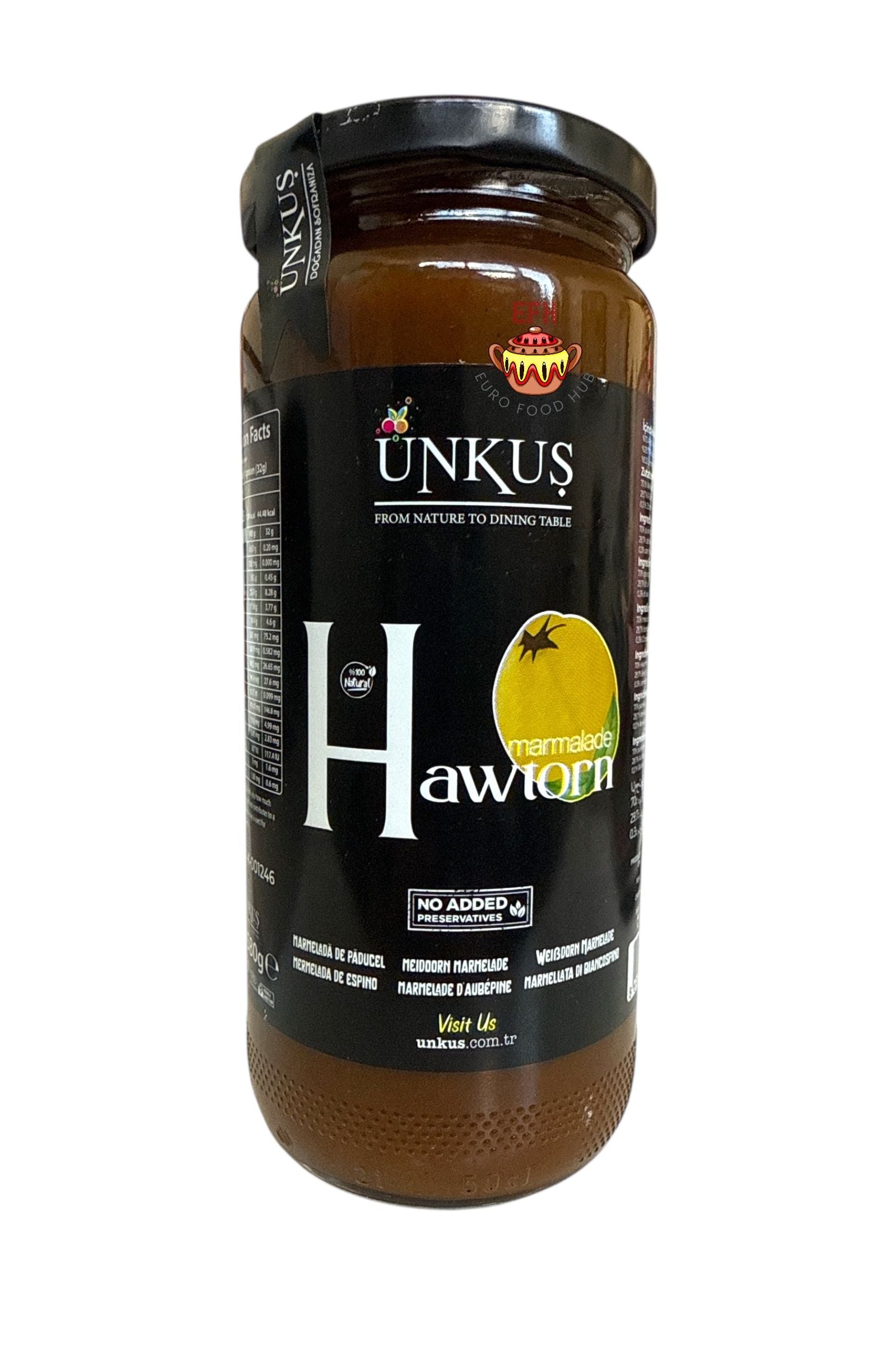 Unkus - HAWTHORN MARMALADE - 580g