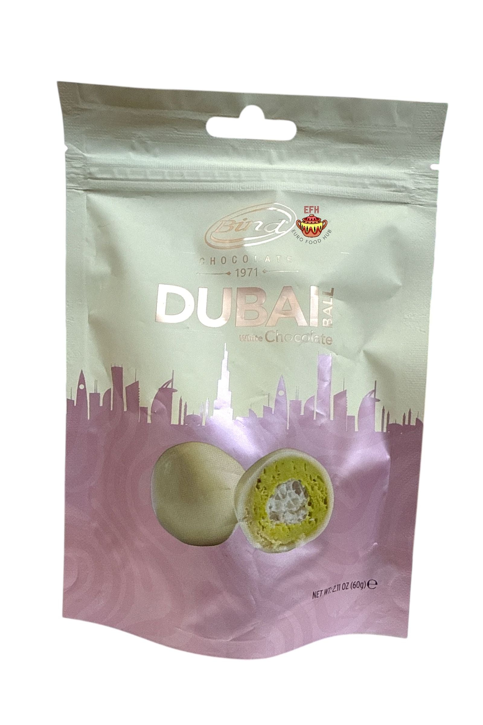 Bind - DUBAI CHOCOLATE BALLS - WHITE CHOCOLATE - 60g