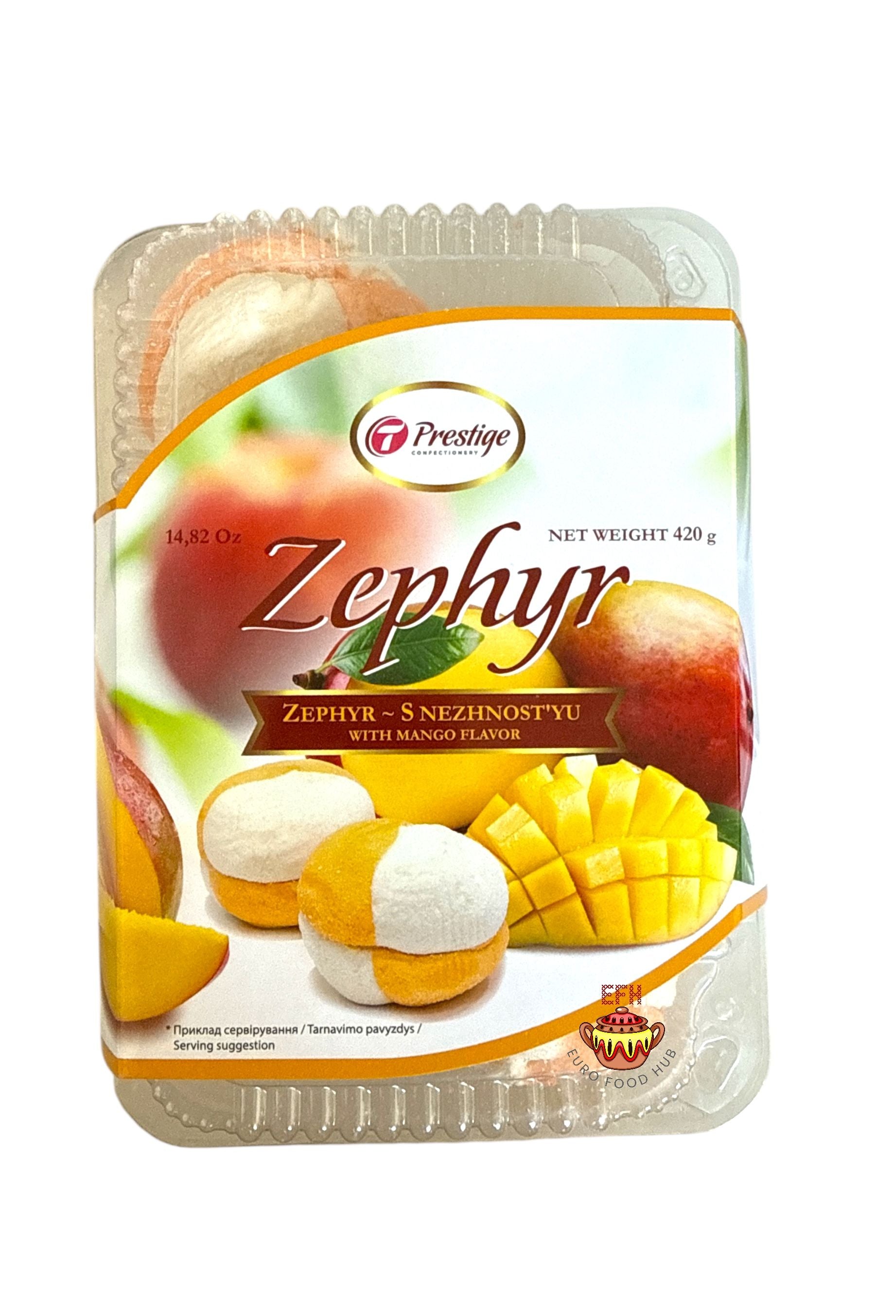 ZEPHYR - Marshmallow Dessert - with MANGO - 420g