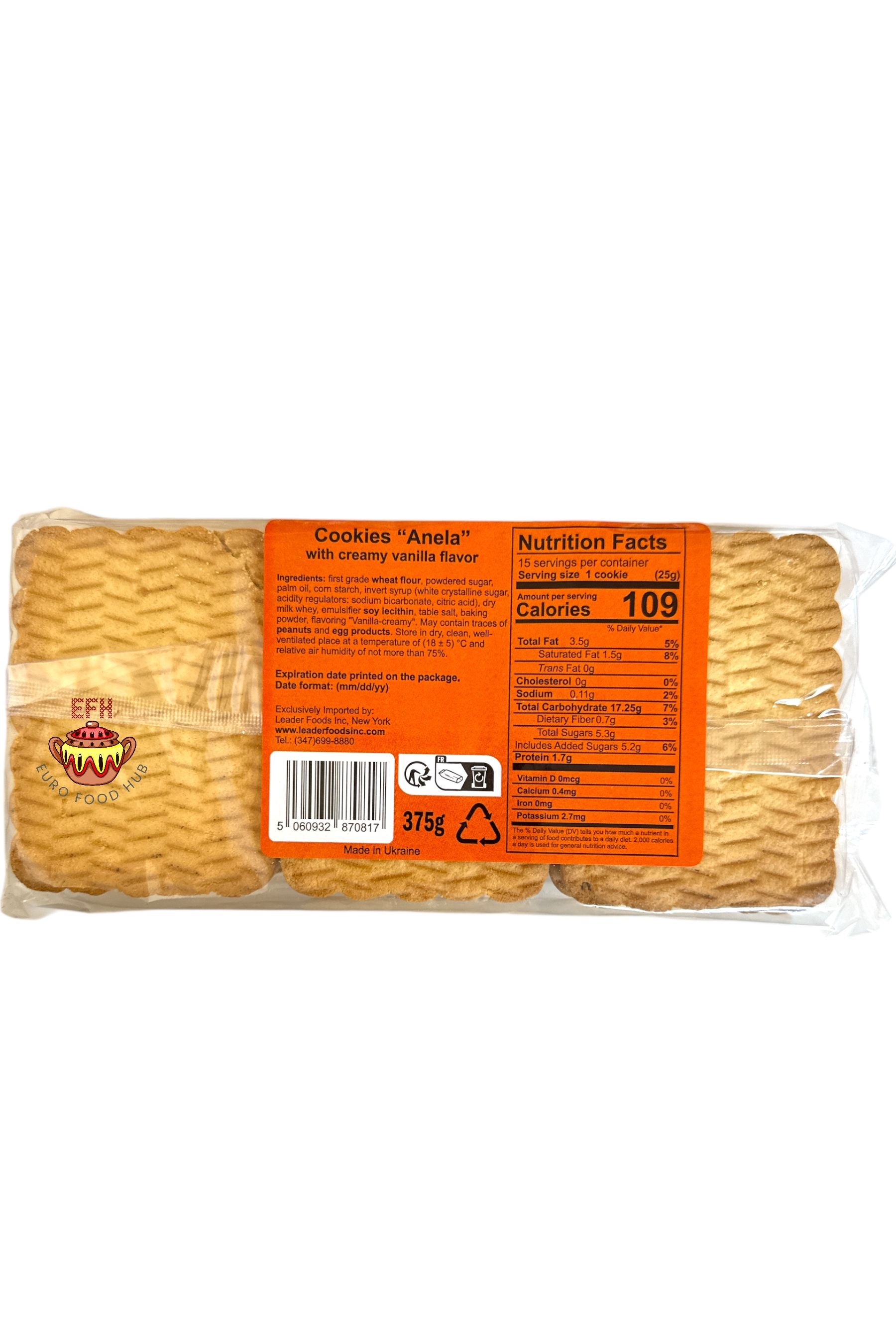 Laska - ANELA Cookies - CREAMY VANILLA - 375g