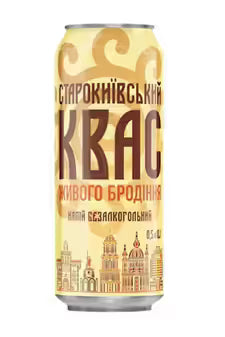 Starokyivsky - KVAS - Probiotic Drink - 0.5L Can