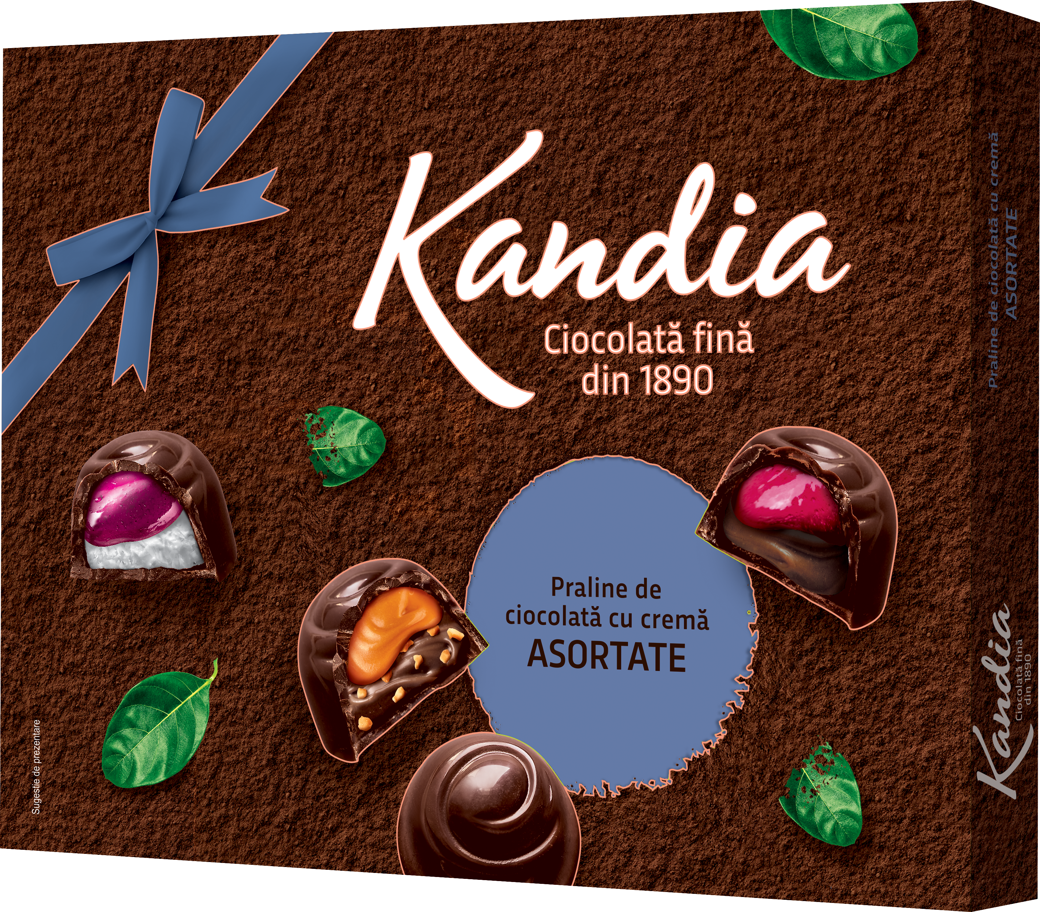 KANDIA - Romanian Fine Chocolate Pralines - 103g
