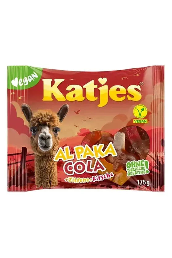 Katjes ALPAKA COLA - 100% Vegan Gummies - 175g