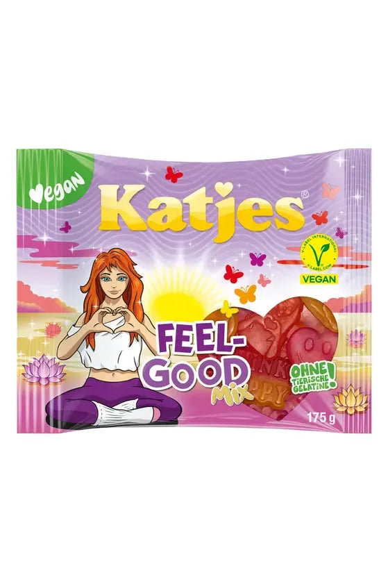 Katjes FEEL GOOD MIX - 100% Vegan Gummies - 175g