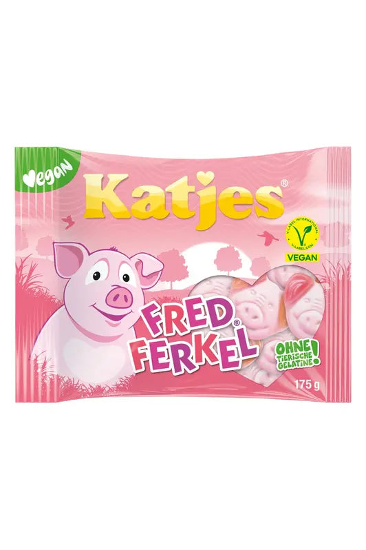 Katjes FRED FERKEL - 100% Vegan Gummies - 175g