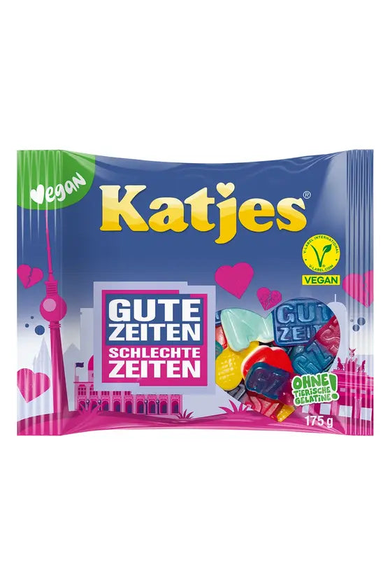 Katjes GZSZ - 100% Vegan Gummies Good Times Bad Times - 175g