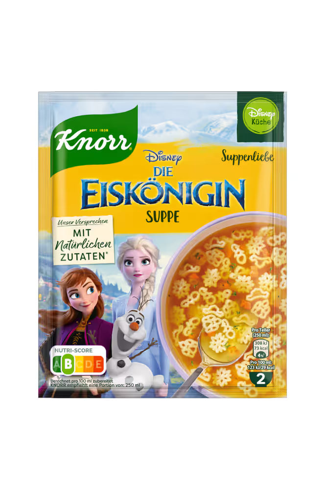 Knorr - SoupLove - DISNEY FROZEN - Noodle Shapes