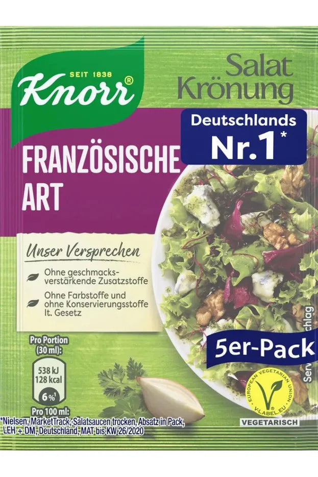 Knorr - Salad Dressing - Französische Art- FRENCH STYLE - 5 PACK