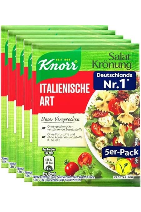 Knorr - Salad Dressing - Italienische Art- ITALIAN STYLE - 5 PACK