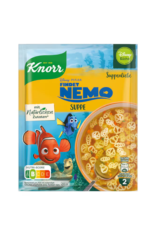 Knorr - SoupLove - FINDING NEMO - Noodle Shapes