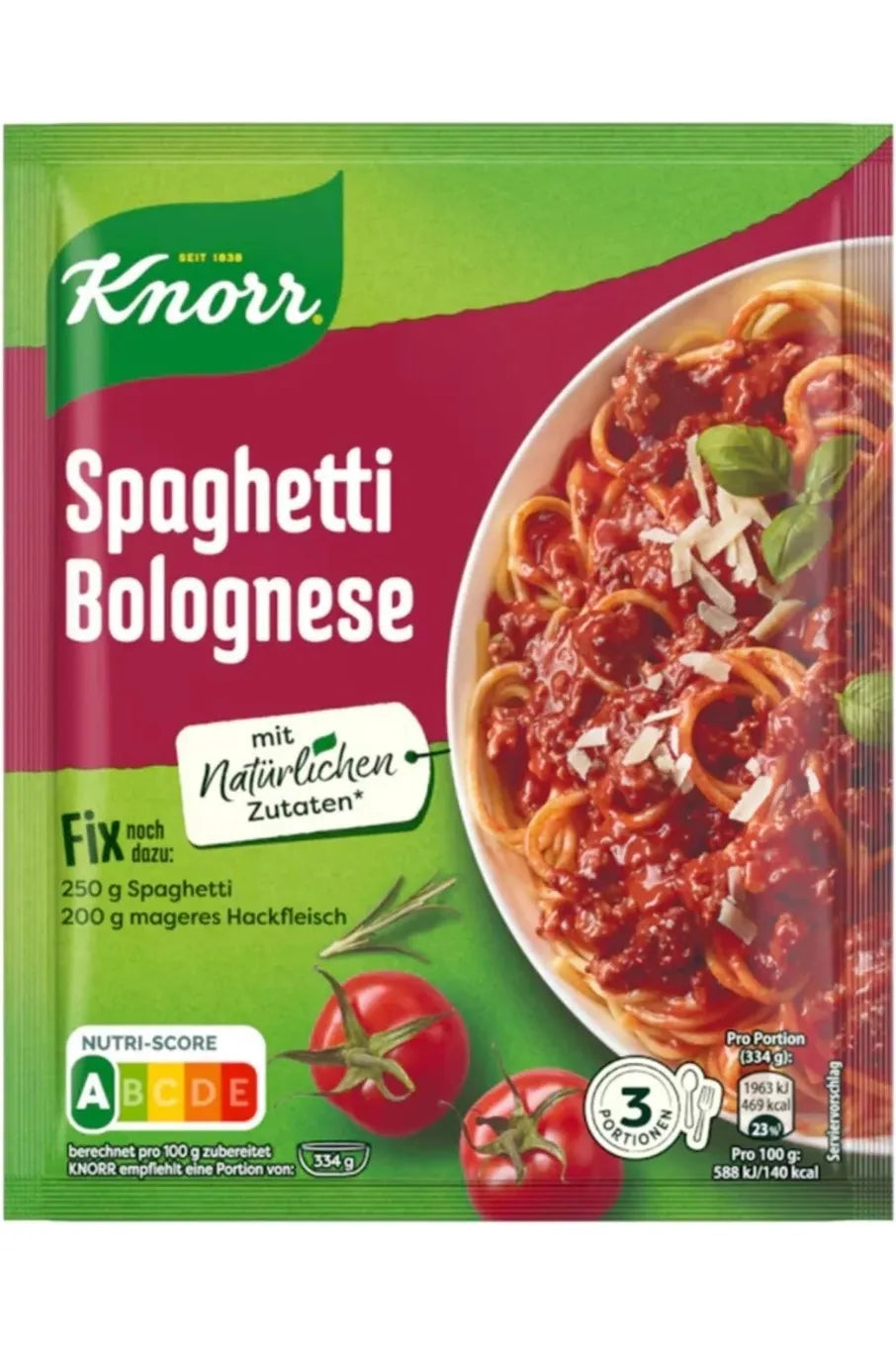 Knorr - SPAGHETTTI BOLOGNESE Fix - 38g