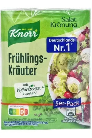 Knorr - Salad Dressing - Frulings-Krauter - SPRING HERBS - 5 PACK