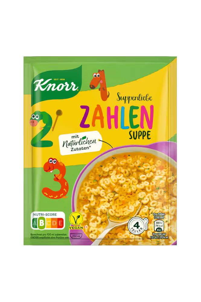 Knorr - SoupLove - NUMBERS SOUP