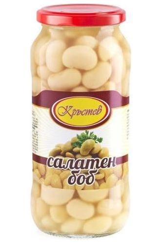 Cooked White Beans for SALAD - KRASTEV - 540g