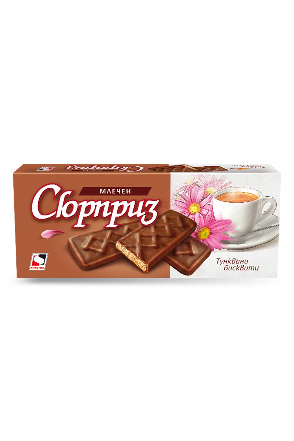 Kristal - SURPRISE - Milk & Cocoa Dipped Cookies