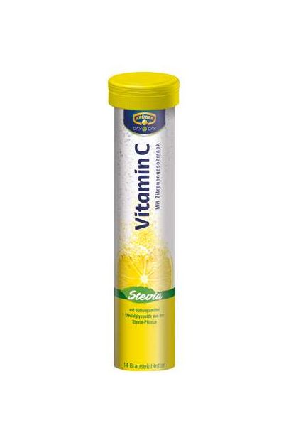 KRUEGER - Day by Day - Effervescent Tablets - VITAMIN C - Stevia